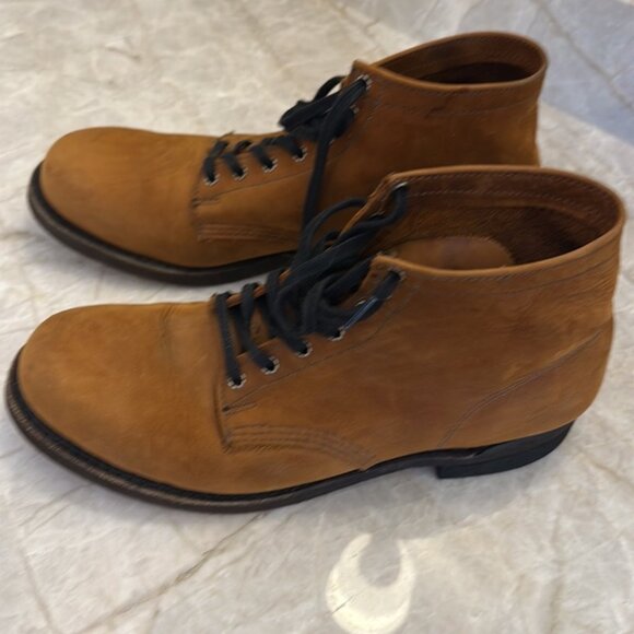 Frye Prison Boot Brown Multi  11 - Picture 9 of 14